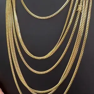 10k gold Cuban links