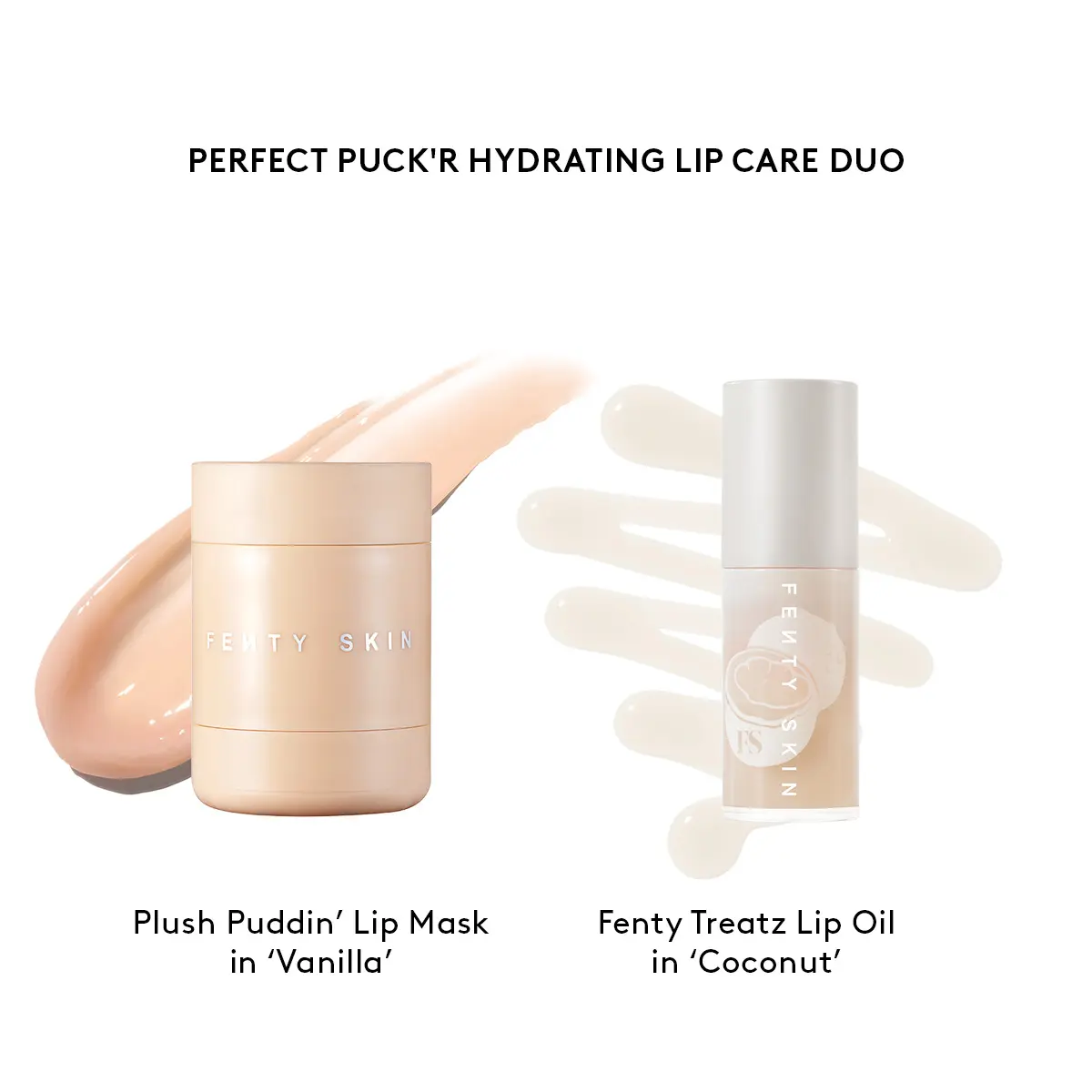 Coconut Lip Oil + Vanilla Lip Mask