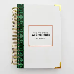 Honesty Jamie's Progress Over Perfection Planner - Undated Daily Journal for Productivity and Self-Care