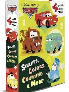 Disney Pixar Cars Toddler Learning Book | Shapes, Colors, Counting, ABCs | Preschool Educational Toy Gift