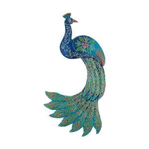 Regal Art & Gift Peacock Wall Decor - Green