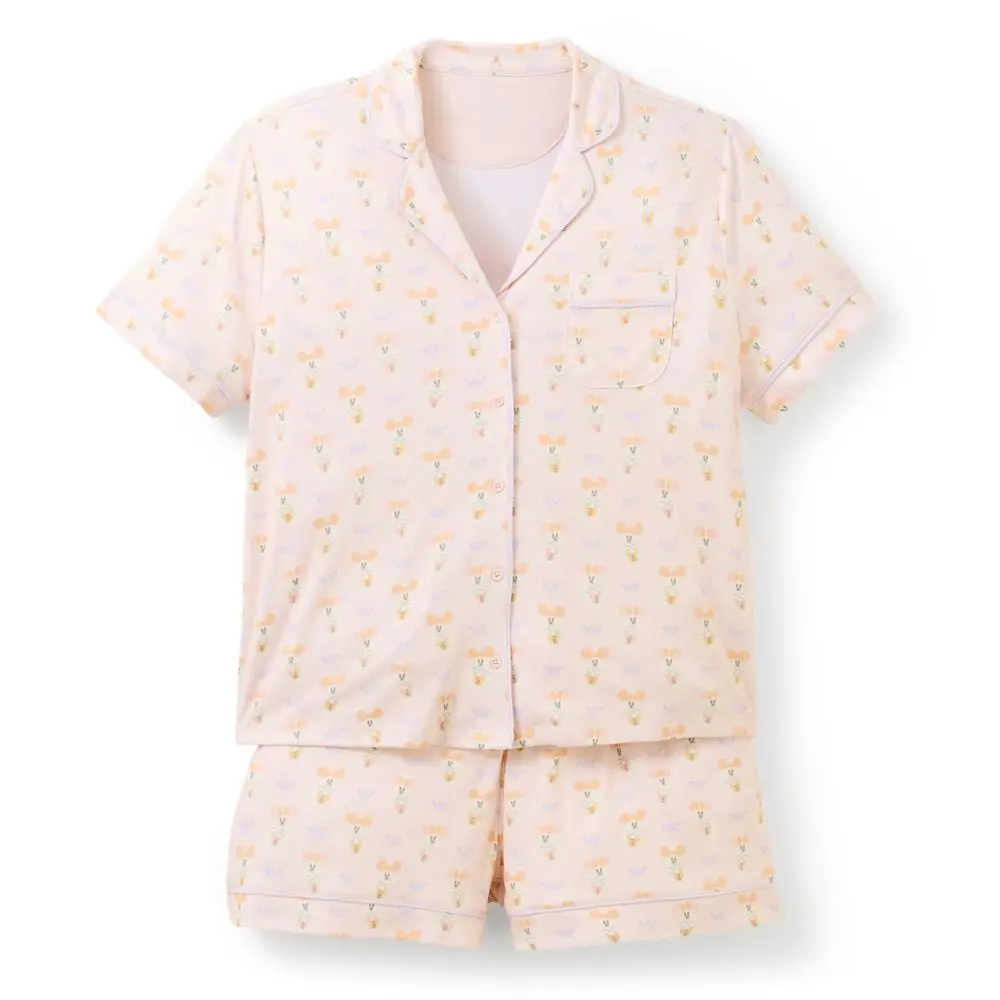 Disney Store Mickey and Minnie Mouse Cutie Ghost Sleep Set for Women
