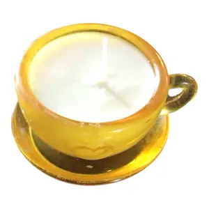 Handmade teacup candles