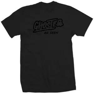 GhostLifestyle "BE SEEN" AUTHENTIC BLACK ON Blk GHOST Energy SHIRT Top 4XL NEW