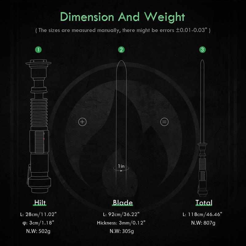 Luke Skywalker lightsaber replica highly accurate EP8 with control box