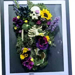 Decorative skeleton flower  Ornament