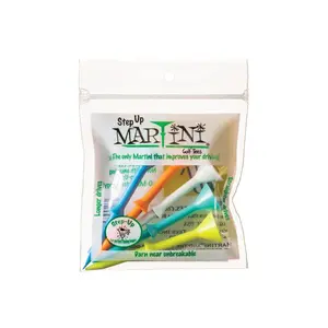 Martini Golf Tees 3" Step Mixed Color