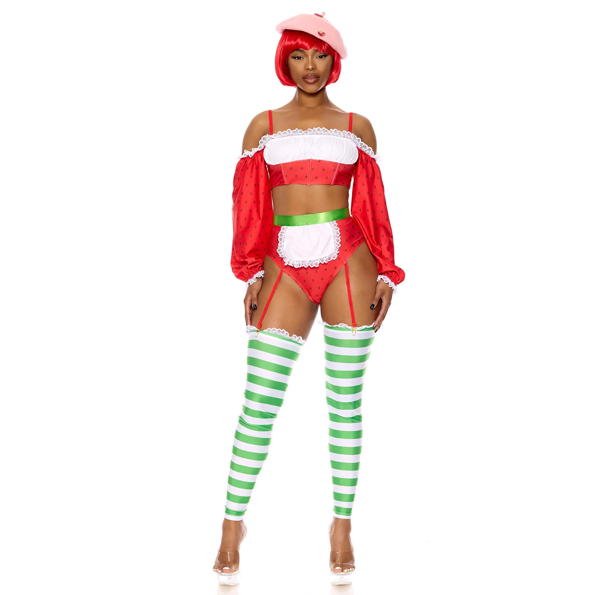 Sexy Strawberry Blossom Halloween Costume