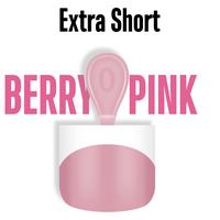 Berry Pink White French Tip