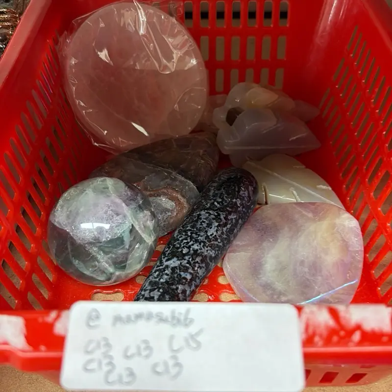 Lychee Gems Crystal-2A14 Live Claim or Intuitive Pick | Hand-Selected by Energy | C+Price System | Towers, Spheres, Hearts, Moons, Stars, Flames, Palm Stones, Mushrooms, Freeforms, Carvings