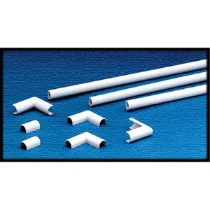 Wiremold C100 CordMate Channel Kit - Ivory