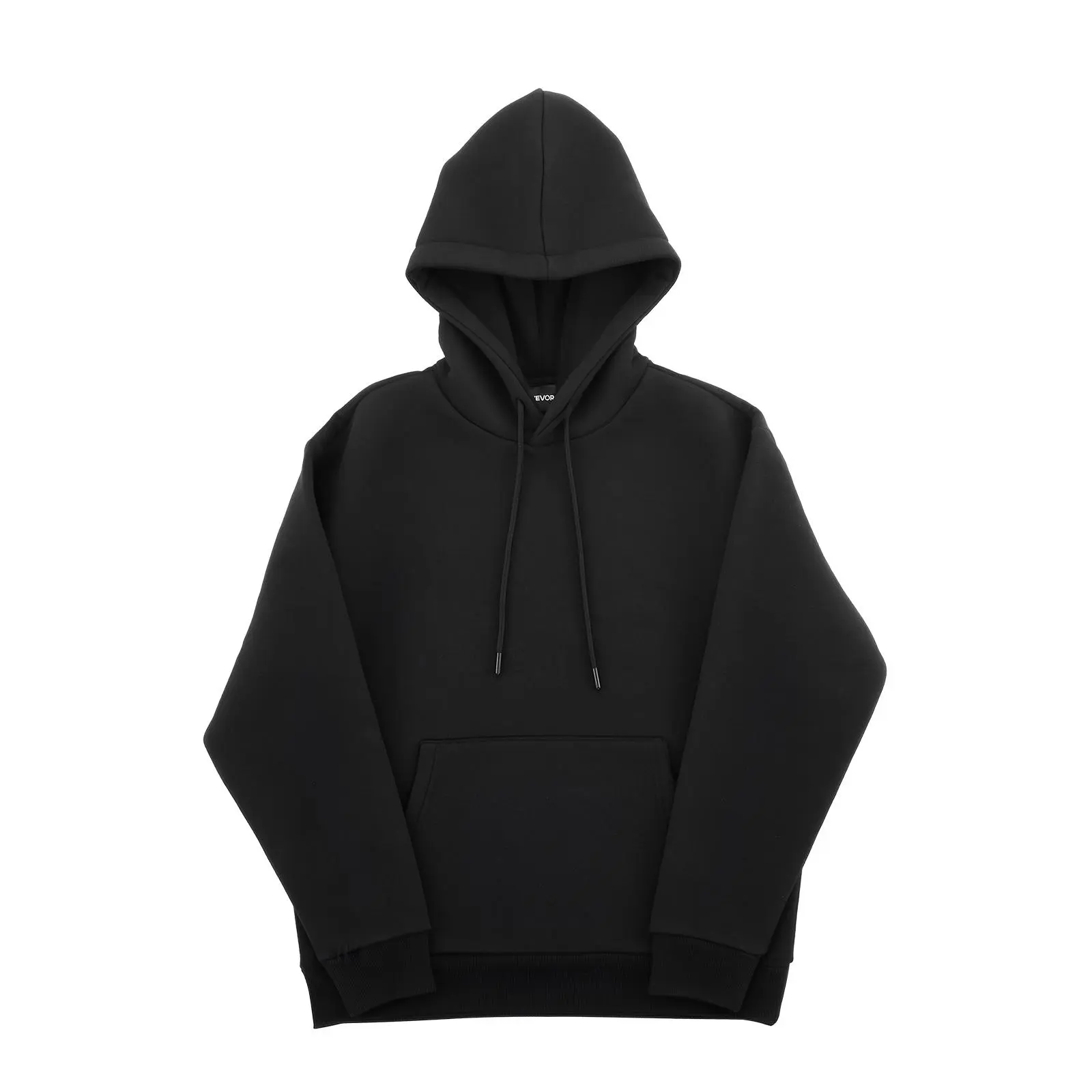 Women's Basic Hooded Sweatshirt - Casual Pullover with Warm Smooth Polyester-Cotton Fleece, Kangaroo Pocket, Ideal for Layering Outfits and Lazy Outfit Looks
