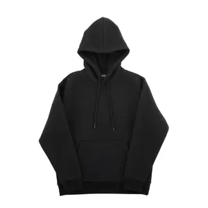 VEVOR Men Pullover Hoodie, Summervibes, 3X-Large Size, Fleece Long Sleeve Comfy Casual Basic Pullover Hooded Sweatshirt, Warm & Skin-friendly, Practical & Trendy, Black Hoodie with Large Pocket for Fall & Winter