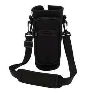 Improvements Neoprene Tumbler Carrier Sling with Pocket