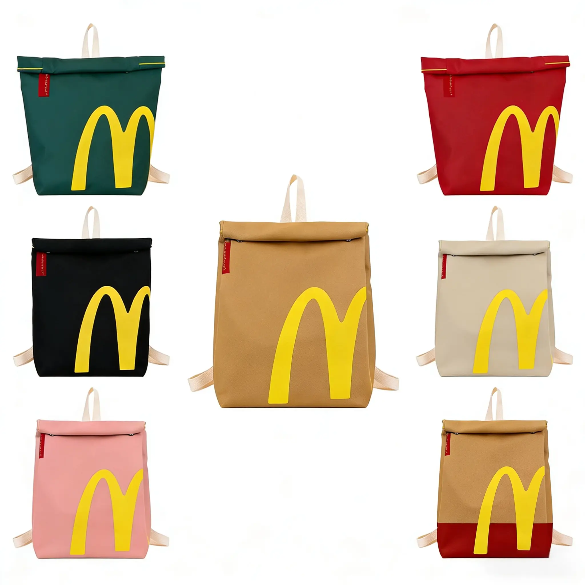 M backpack Funny Envelope bag Nylon Portable Bags Material Equipped with a partition inside Suitable for student office workers Large capacity Can accommodate laptops