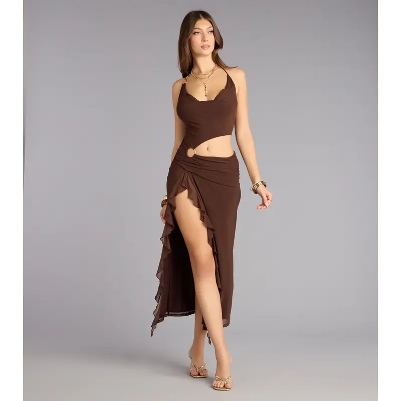 midi skater dress - TikTok Shop