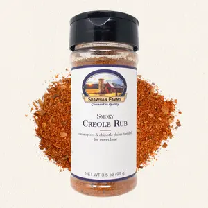 Smoky Creole Rub | Chipotle Pepper balanced with Creole Herbs | Aromatic Flavor and Spice perfect for Etoufee