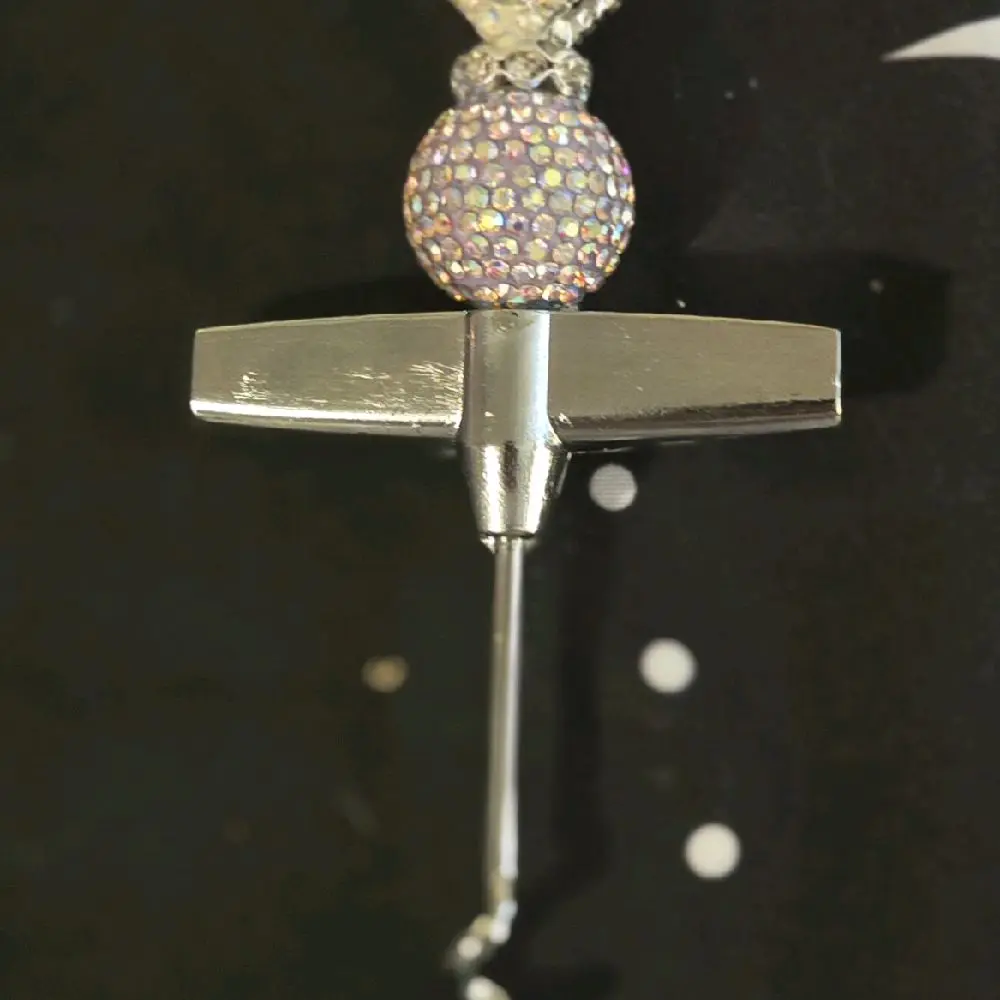 Handmade Custom corkscrew stainless steel with fancy , acrylic, clay beads etc.