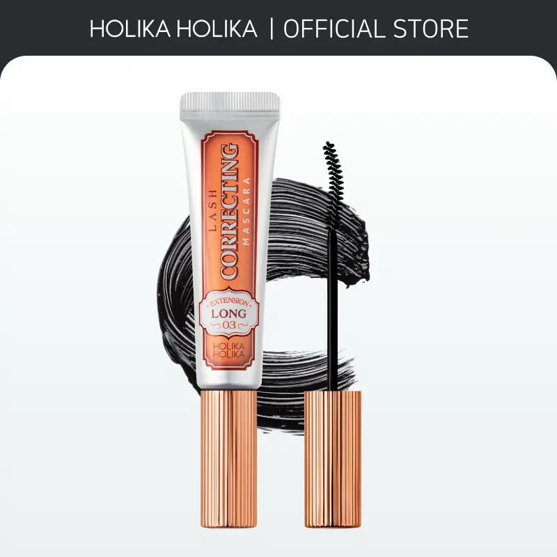 [Holika Holika] Lash Correcting Mascara — All-day Flawless Waterproof & Curling Mascara