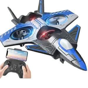RC Airplane Flying Toy Plane 2.4GHz Remote Control Equipped with high-definition camera 4 Channel Control Durable EPP Material Perfect for Beginners Suitable for Children Aged 8-12 Christmas,New yeargift TongLi/TL Drone