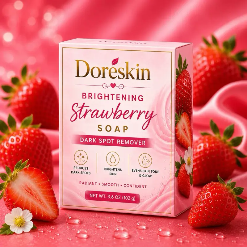 Strawberry handmade Soap for dark spot