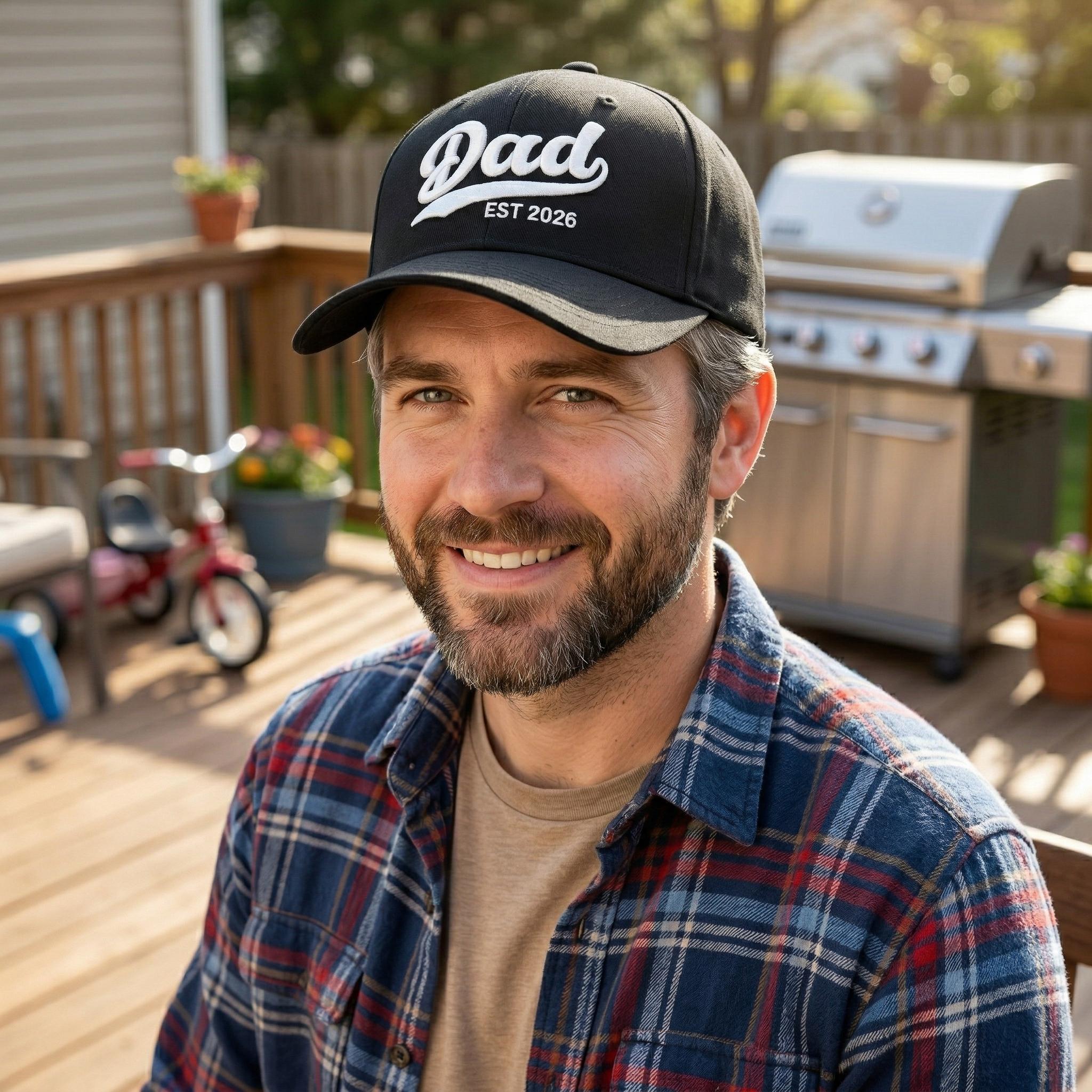 EST 2026 Official Gear! Matching Mom & Dad Hat Set Baseball Caps  Expecting Parents Must-Have