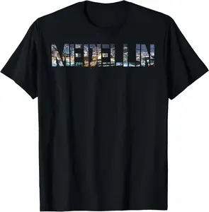 100%cotton Medellin Colombia t shirt Tshirt tee