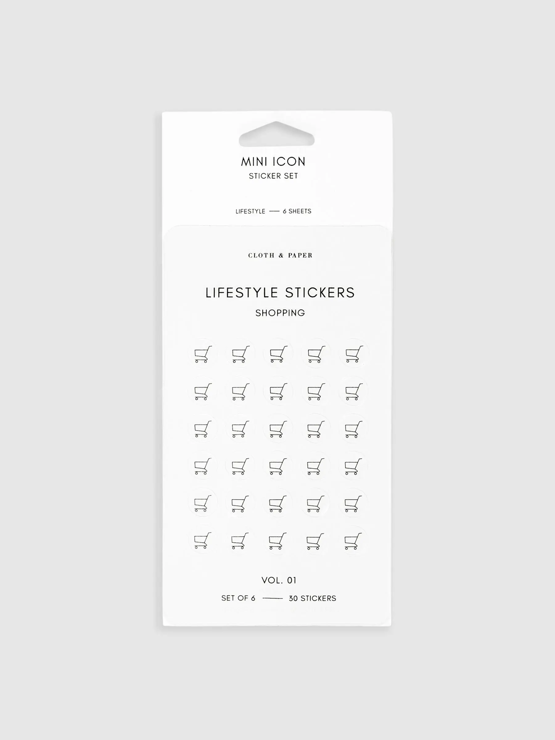 Mini Icon Stickers | Lifestyle Mini Icon Stickers | Lifestyle
