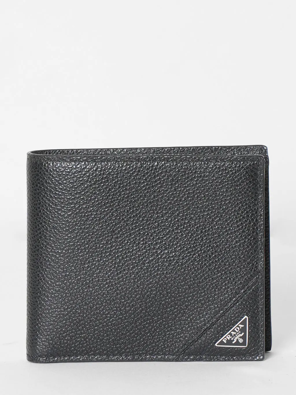Pre-owned PRADA Leather Small Leather Goods New Card Holder