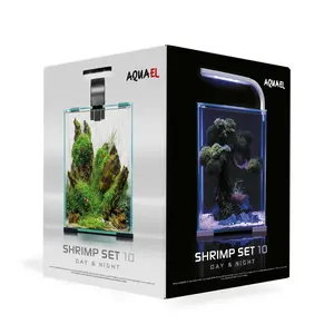 AquaEl Shrimp Set 10L (2.6 Gallons) - Black