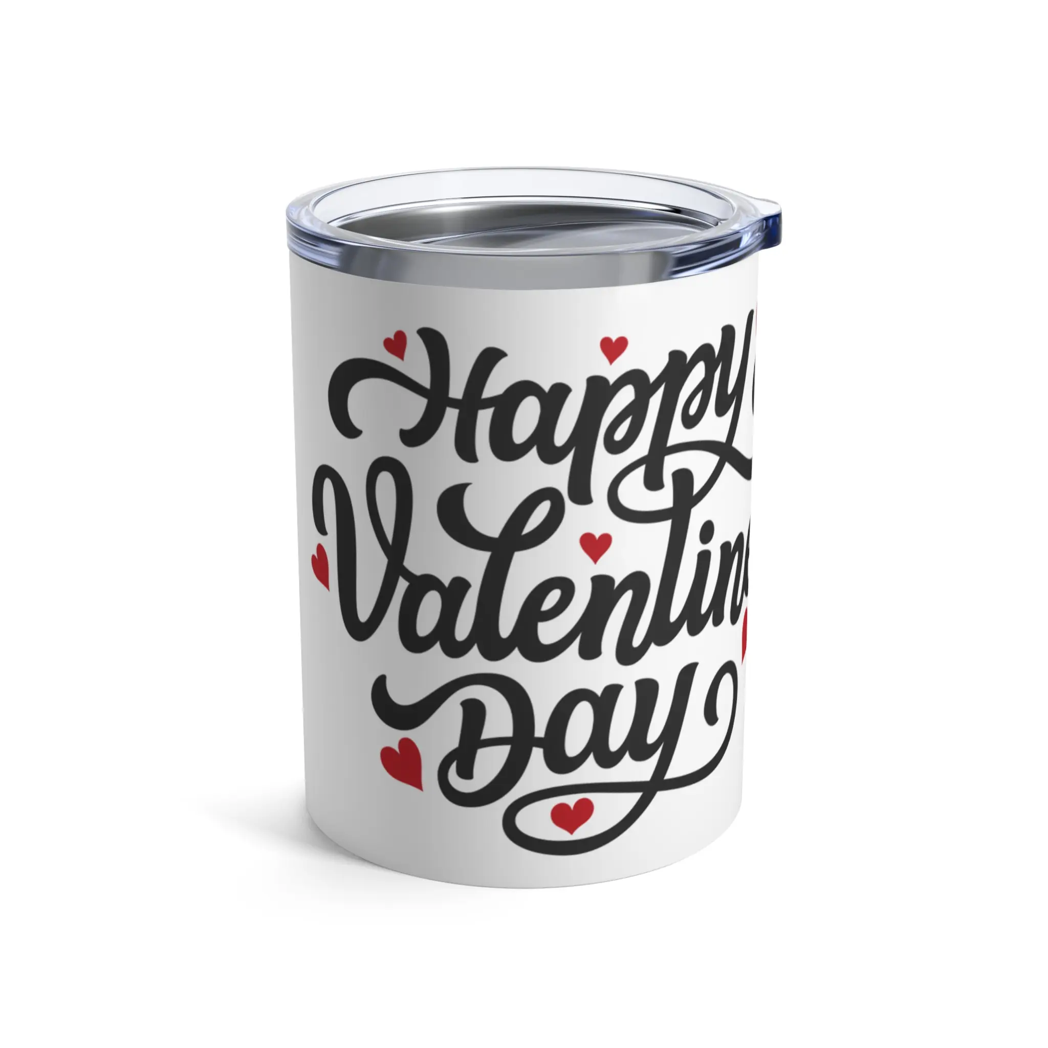 Valentine's Skeleton Tumbler Coffee Cup - 10oz, Mug, Gift for Coffee Lover, Halloween Theme, Gothic Decor, Unique Drinkware