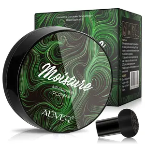 ALIVERCC Foundation & Mushroom-shaped Makeup Stick: Flawless Base Makeup CC Cream BB Cream for Natural, Long-Lasting Makeup, Creating a Natural, Moisturizing Nude Makeup Look