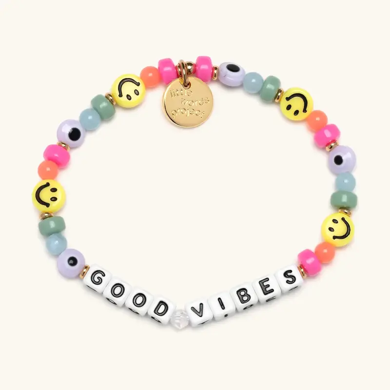 Good Vibes Beaded Pretty Friendship Bracelet for Fashion Costume Jewelry Accessories, Pretty Bracelet, Friendship Bracelets