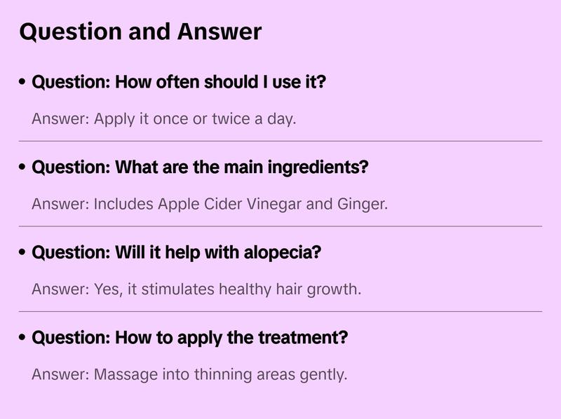 Strengthen,Grow & Restore Edge Treatment. Revitalize and Stimulate Healthy Hair Growth