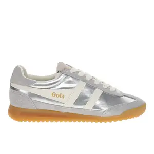 Gola Womens Gola Classics Firefly Metallic Sneakers Shoes Casual - Silver