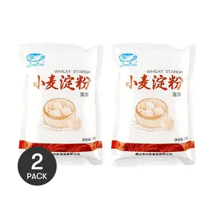 BAISHA Wheat Starch 500g - Perfect for Crystal Shrimp Dumplings, Shaomai & Qing Tuan