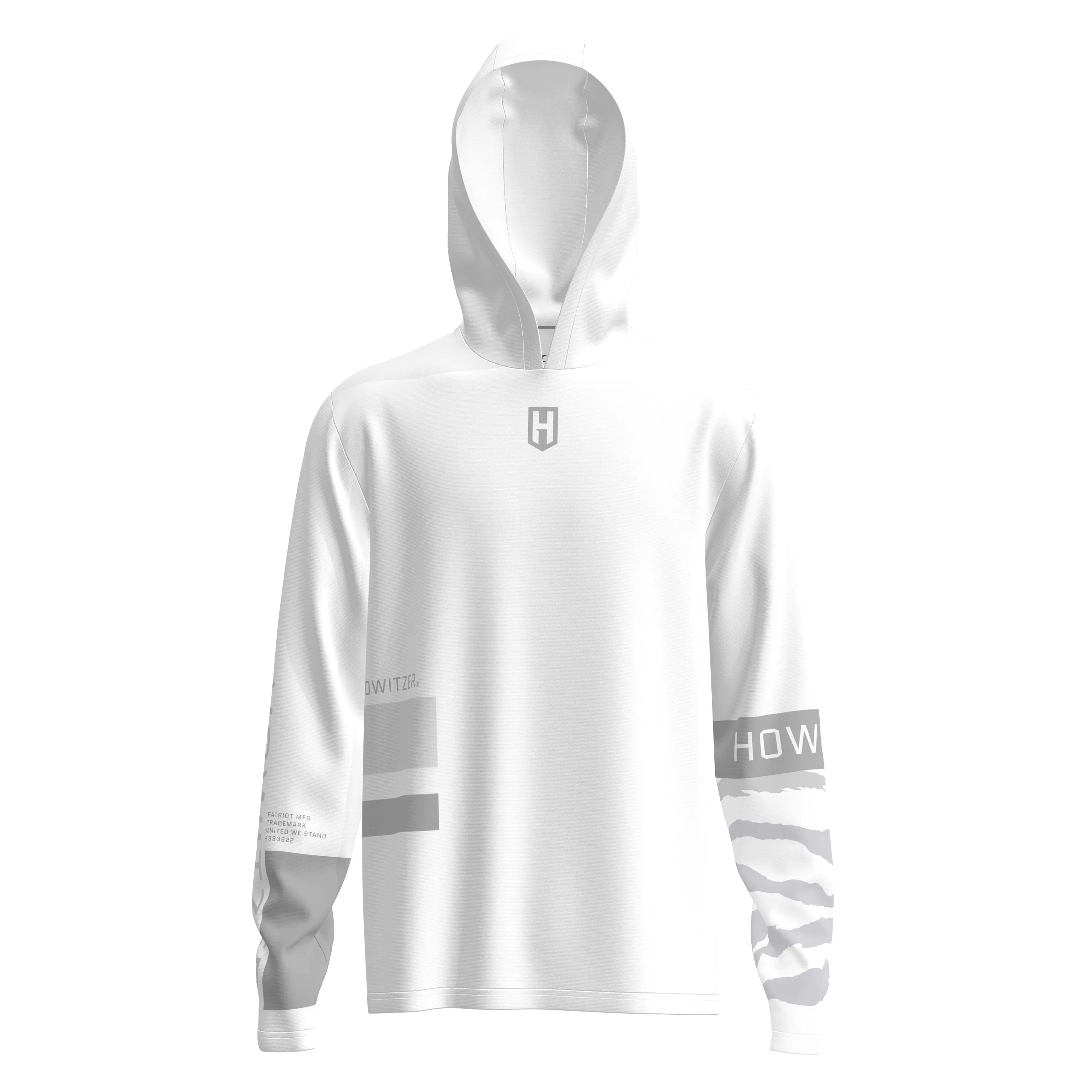 Men's Athletic Performance Hoodie - Lightweight Pullover in 4-Way Stretch Mesh, UPF+ Sun Protection, Moisture Wicking & Drip Dry, Fitted, Sweatshirt, Xl