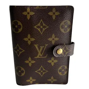 Pre-owned Louis Vuitton canvas Small Leather Goods Agenda PM monogram 306