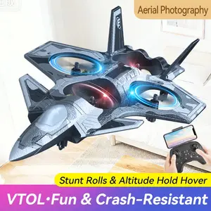 RC airplane Children's aerial photography remote control aeroplane stunt drone quadcopter foam aeroplane men's dedicated remote control aeroplane HD photography remote control aeroplane with camera birthday New Year gift Christmas gift.TongLi