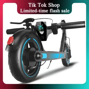 [New Year Gifts] Electric Scooters 500W Peak Adult Electric Scooter, 16/22/28 MPH Top Speed, 10'' Tires,21/28 Miles Long Range, Portable E Scooter for Adults and Teens Folding Powerful Foldable Foldable Scooter,Not waterproof outdoorfun