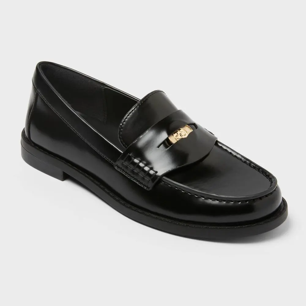 Women’s Phyllis Penny Loafers with Memory Foam Insole – A