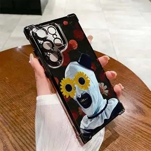 Art the Clown horror T-Terrifier Phone Case Suitable for Samsung Galaxy S26 S25 S24 A37 A57 A17 A07 A56 A26 A36 A55 A35 A06 A16 A05 A14 A24 A34 A54 A15 A05s A04e A25 S23 S22 S21 S20 FE Ultra Plus Edge 4G 5G Protective Anti Fall Matte Back Cover
