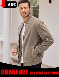 COOFANDY Fall Outfits men's spring, 100% polyester lightweight early summer thin casual jacket retro lightweight classic men's clothing Jeans T-Shirt Coats Soft Blazers