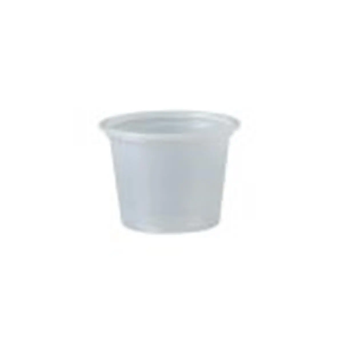 Dcc P100N Polystyrene Portion Cups- 1 oz. - Translucent