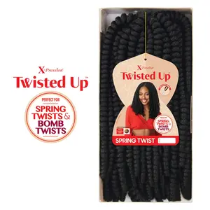X-pression Twisted Up Spring Twist Hair 8"