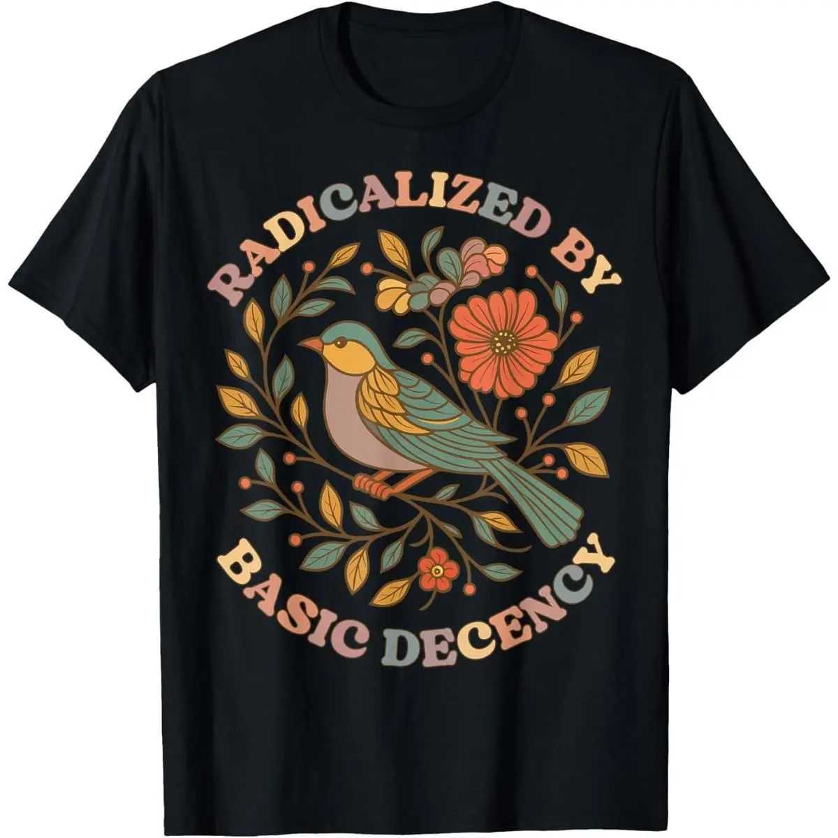 Women's Short Sleeve Sporty Chic T-Shirt - Casual Vivid Feminist Graphic Streetwear, Soft Fabric Round Neck Sports Top with Flat Lay Fit, Custom Orders Available
