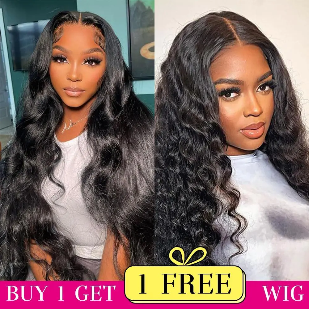 {Combo sale30''&30''} "buy 1 get 2 wig" 13x4 Lace Front Wigs Human Hair Transparent Lace FrontalHumanHair Wigs 180% Density for Woman {Combo sale30''&30''} "buy 1 get 2 wig" 13x4 Lace Front Wigs Human Hair Transparent Lace FrontalHumanHair Wigs 180% Density for Woman