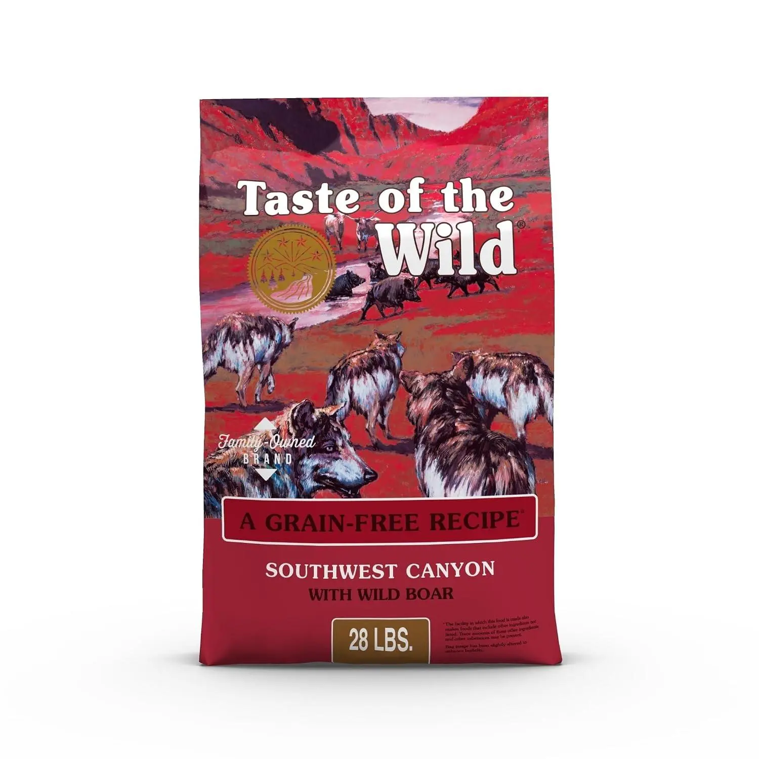 Taste of the Wild Pacific Stream Adult Dry Dog Food, Salmon, 5lb | Grain Free Recipe* | Nutrient Dense to Help Support Peak Health | Guaranteed Omega Fatty Acids to Help Support Skin & Coat