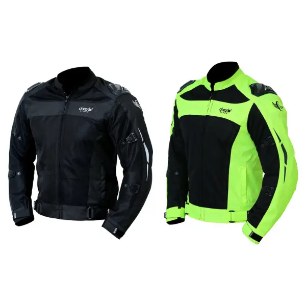 Mesh Motorbike Jacket for Motorcycle Riding CE Armored Breathable Cordura 600D Micro Mesh Adjustable Fit with Reflective Material