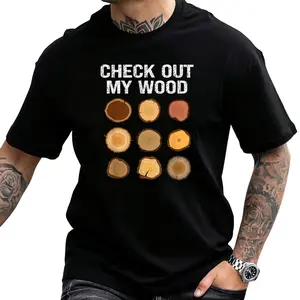 Lightweight Cotton Woodworking Tee – Funny Carpentry Graphic, Durable Comfort